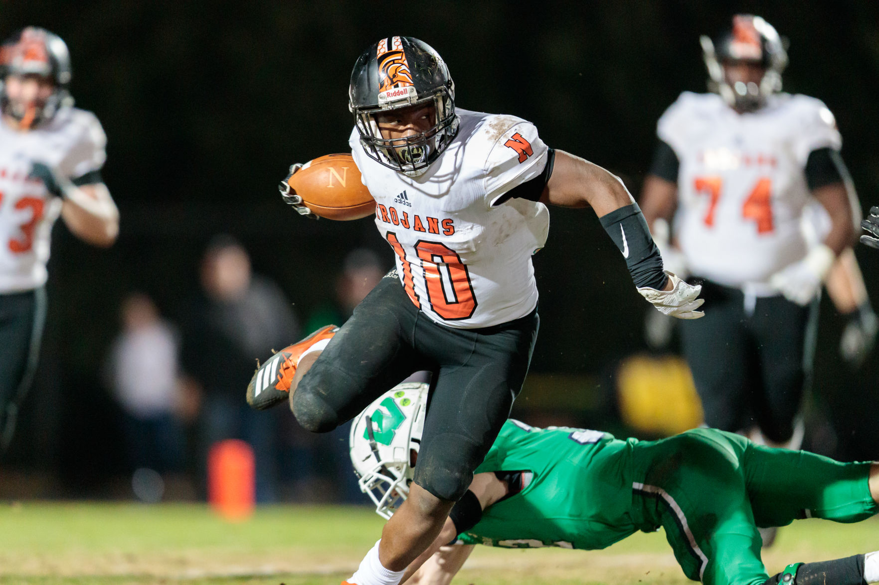 The Northwest Cabarrus Trojans fall to the Weddington Warriors in the third round of the 3AA State playoffs.